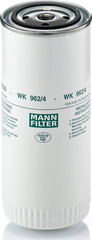 Топливный фильтр Mann-Filter для DAF 85 1992-1996. Артикул WK 962/4