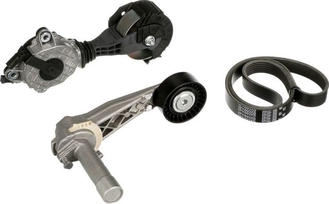 Приводной ремень поликлиновой с роликами (комплект) Gates Micro-V® UNIQUE FIT для MINI Hatch II (R56) 2006-2013. Артикул K026PK893XS