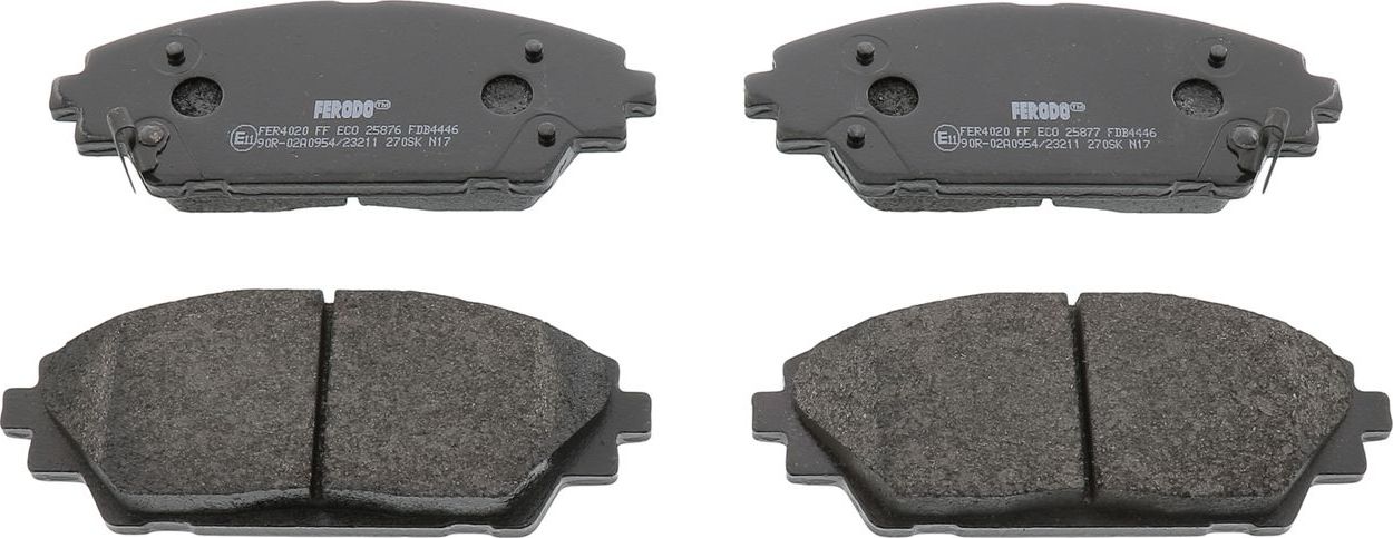 Тормозные колодки Ferodo Premier Eco Friction. Артикул FDB4446