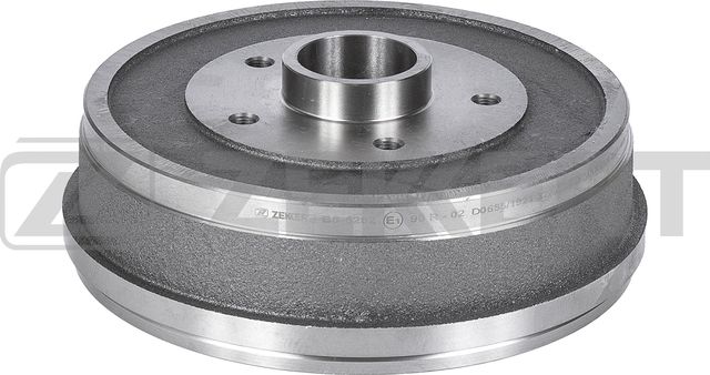 Тормозной барабан Zekkert задний для Renault Duster I 2012-2020. Артикул BS-6282
