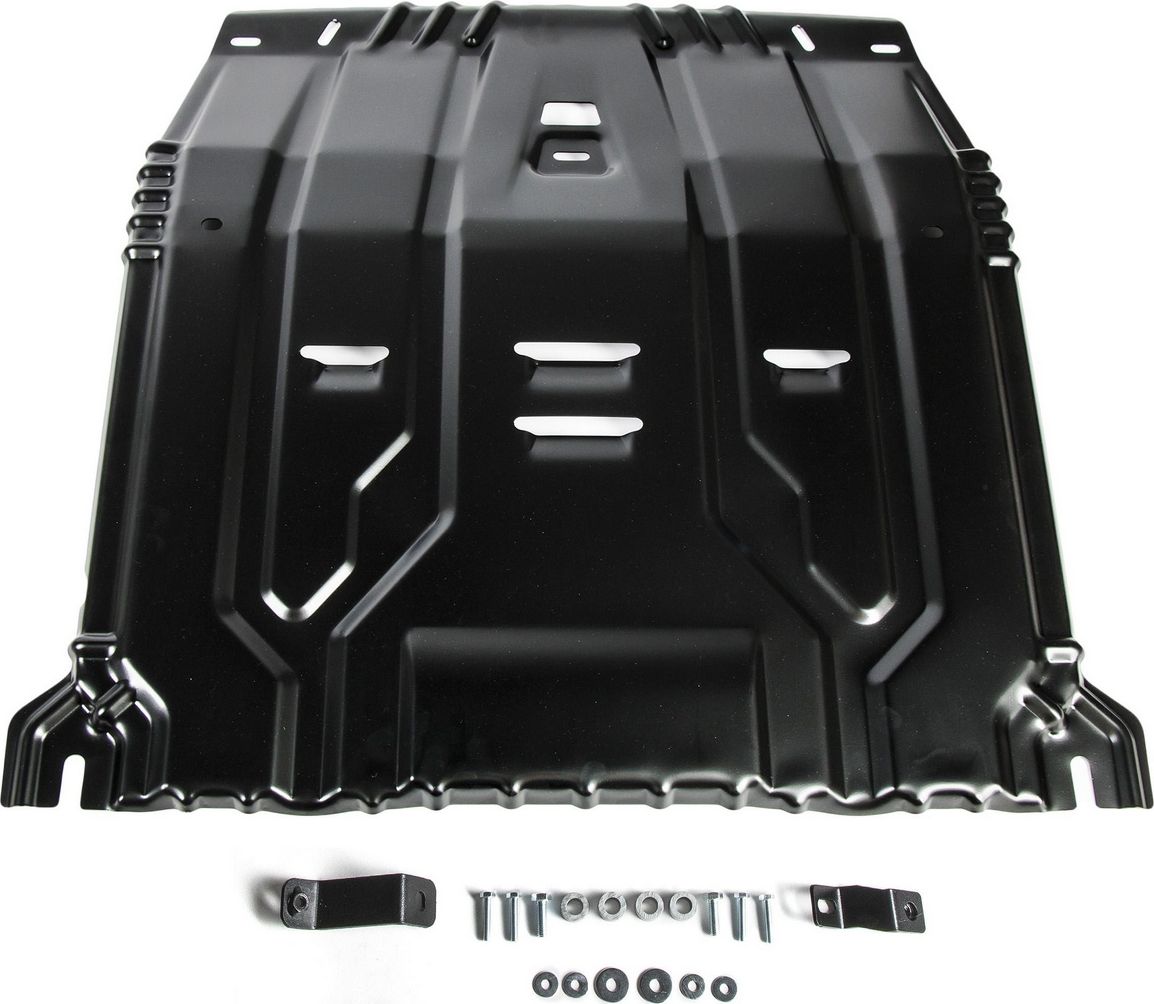 Защита Rival для картера и КПП Kia Sorento III Prime 2015-2017 2017-2020. Артикул 111.2375.1