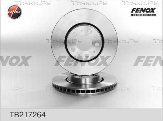 Тормозной диск Fenox передний для Volvo V70 II 1999-2008. Артикул TB217264