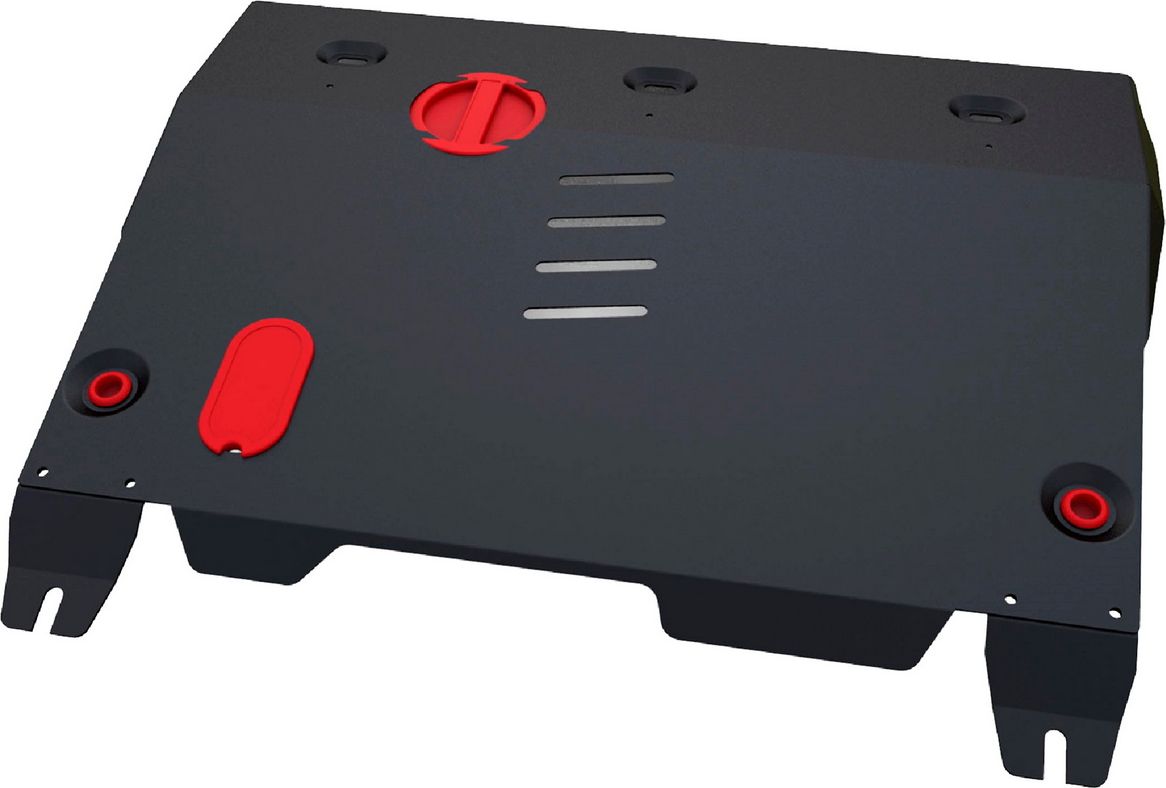 Защита АвтоБРОНЯ для картера и КПП Ford Edge I рестайлинг 2010-2015. Артикул 111.01837.1