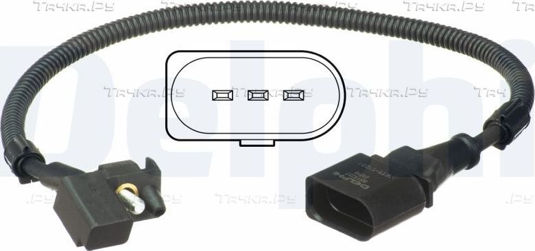 Датчик положения коленвала Delphi. Артикул SS11227