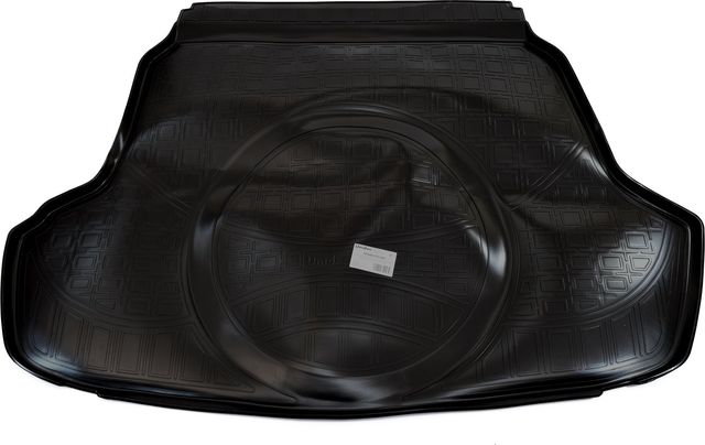 Коврик Норпласт для багажника (с выступом под запаску) Hyundai Sonata (LF) VII рестайлинг седан 2017-2019. Артикул NPA00-E31-621