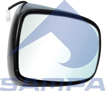 Зеркало боковое Sampa. Артикул 051.124