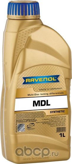 Масло трансмиссионное MDL 1л (полусинтетика) (Ravenol). Артикул 1222103001