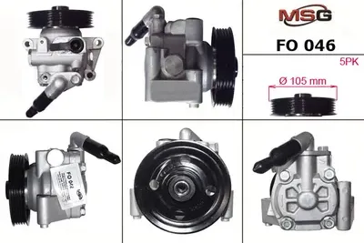 Насос гидроусилителя Ford Focus S-MAX 06-/Galaxy 06-/Mondeo IV 07-/VOLVO XC 70 2 (MSG). Артикул FO046