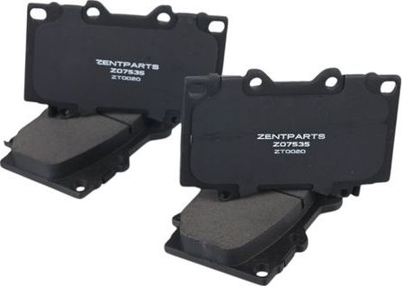 Тормозные колодки Zentparts. Артикул Z07535