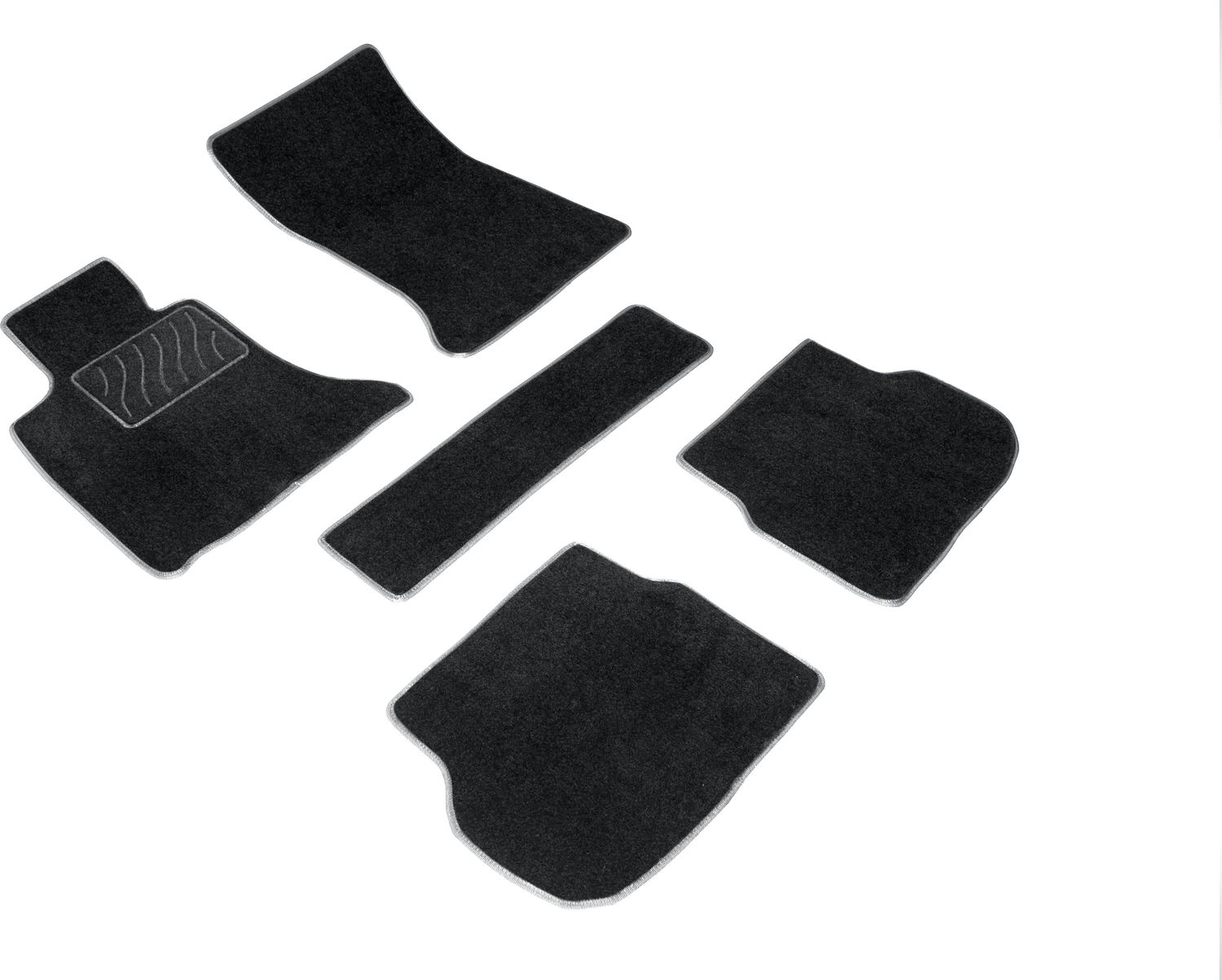 Коврики текстильные Seintex на нескользящей основе для салона BMW 5 F10 2010-2013. Артикул 85217