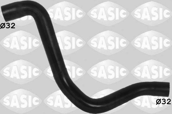 Патрубок системы охлаждения (радиатора) Sasic. Артикул 3404158
