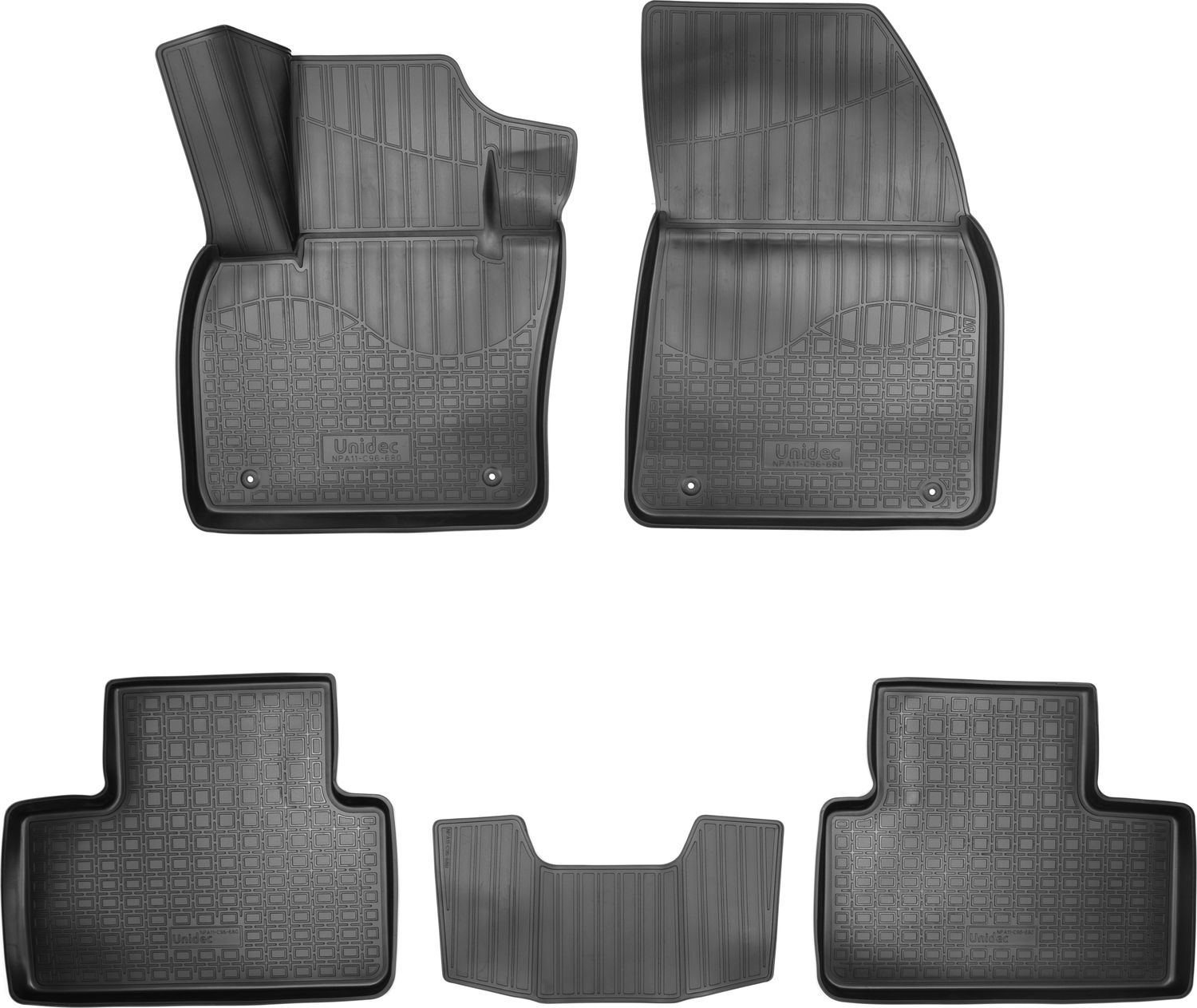 Коврики Норпласт для салона Volvo XC40 2017-2026. Артикул NPA11-C96-680