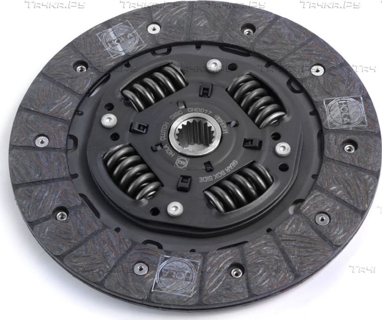 Диск сцепления HOLA для Citroen C2 2004-2009. Артикул CHD017