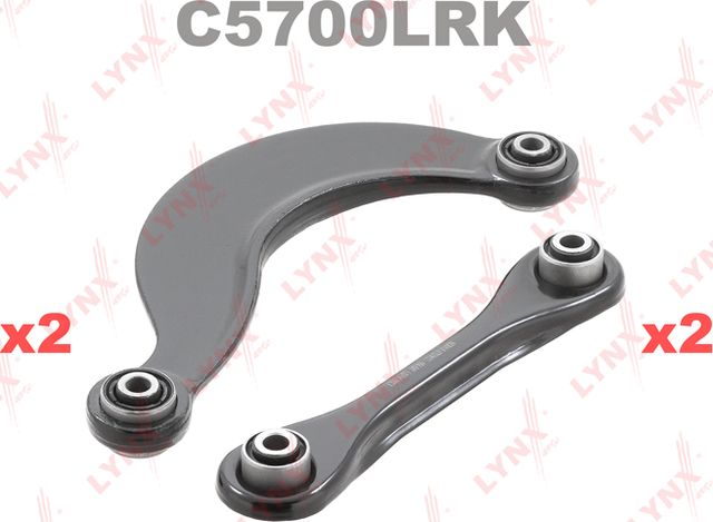 Комплект рычагов подвески | зад прав/лев | (Lynxauto). Артикул C5700LRK