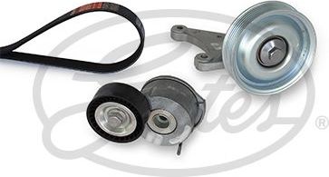 Приводной ремень поликлиновой с роликами (комплект) Gates Micro-V®. Артикул K076PK1245