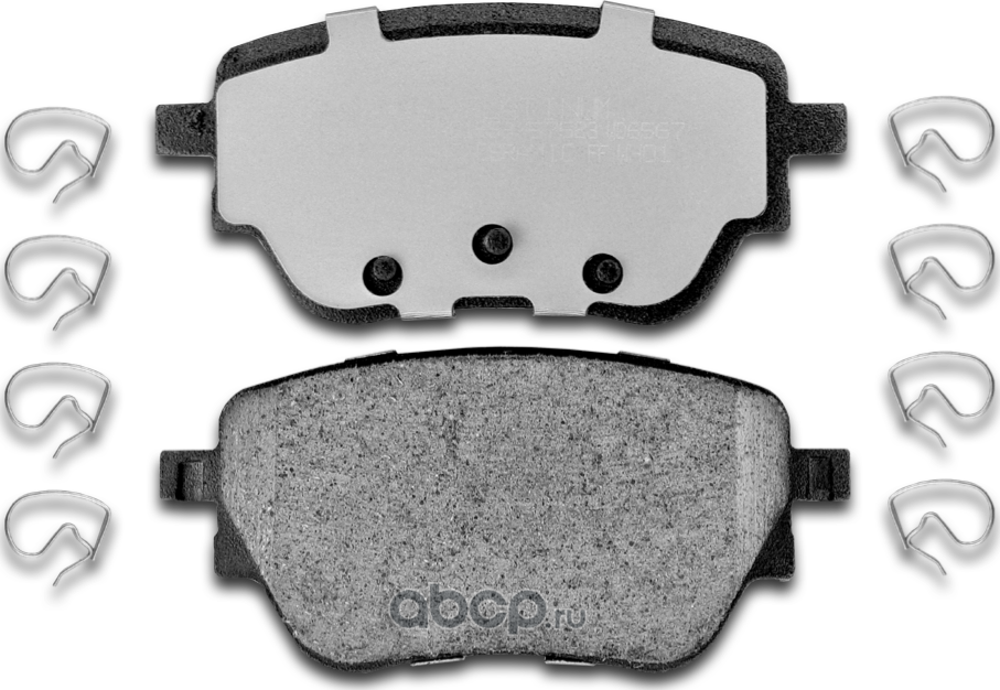 Тормозные колодки Gerat BP-R134C (задние) Ceramic Gerat. Артикул BPR134C