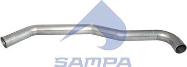 Глушитель Sampa передний для MAN L2000 1993-2005. Артикул 021.226