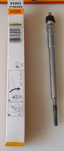 Свеча накаливания HYUNDAI Santa Fe (10-),ix35 (10-) KIA Sorento (10-) (TDI) NGK NGK. Артикул Y1003AS