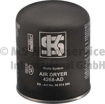 Патрон осушителя воздуха пневмосистемы Kolbenschmidt для DAF LF 2013-2026. Артикул 50013634