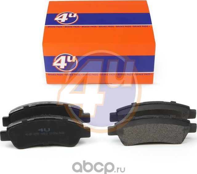 Колодки тормозные (4U). Артикул 4UBP0059