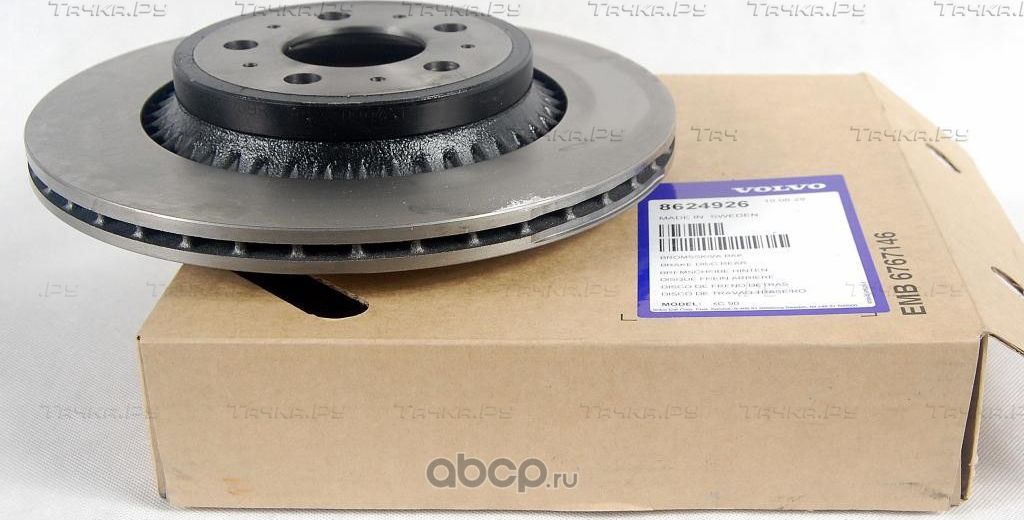 Тормозной диск Volvo задний для Volvo XC90 I 2002-2014. Артикул 8624926