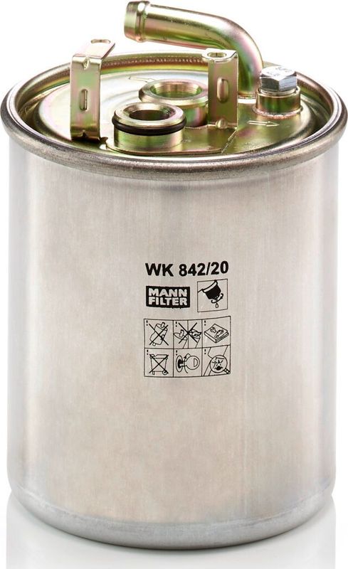 Топливный фильтр Mann-Filter. Артикул WK 842/20
