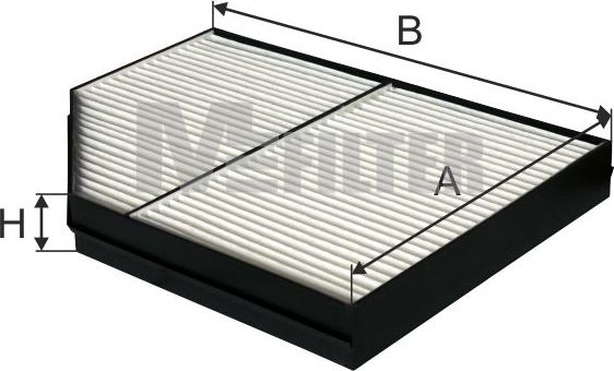 Салонный фильтр MFilter. Артикул K 9138