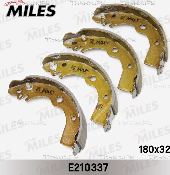 Тормозные колодки Miles. Артикул E210337