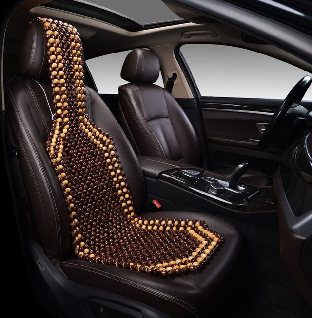 Накидка массажная PSV P2002 Small (малая) деревянные косточки (Коричневый). Артикул 132719