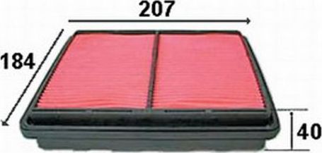 Воздушный фильтр JS Asakashi. Артикул A843J