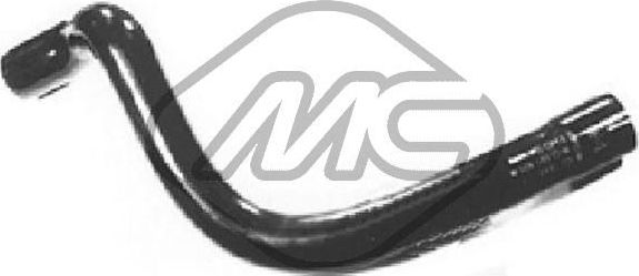 Патрубок радиатора (системы охлаждения) Metalcaucho. Артикул 08404