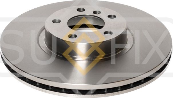Диск тормозной передний правый/левый 348*30мм BMW X6 (F16) 2014-2019 (Sufix). Артикул FX1196