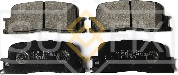 Колодки тормозные дисковые | зад прав/лев | (Sufix). Артикул SX-1461
