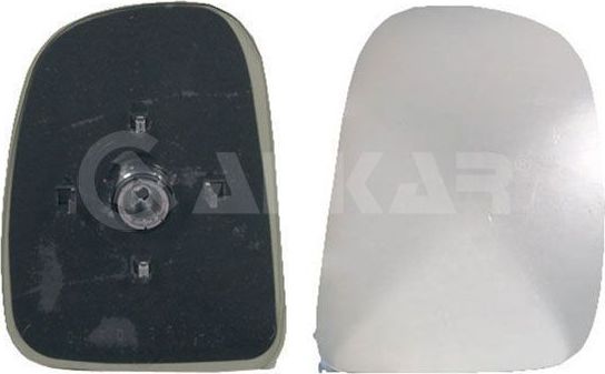 Зеркальное стекло бокового зеркала Alkar правое для Ford Transit V 1994-2000. Артикул 6402959