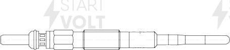 Свеча накаливания (накала) StartVOLT. Артикул GLSP 081