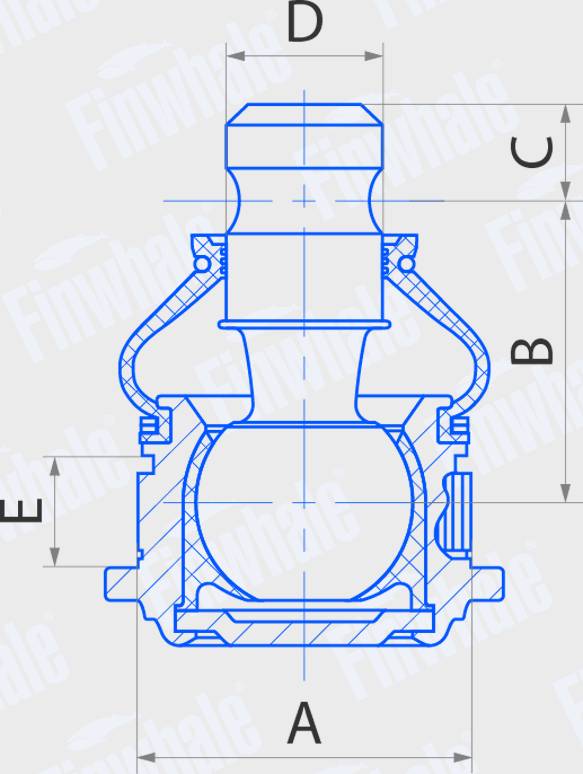 Шаровая опора Finwhale. Артикул BJ500