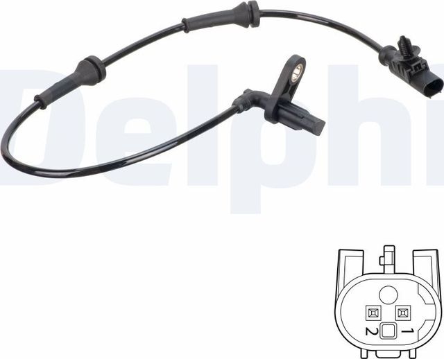 Датчик ABS Delphi для Nissan Note I 2006-2012. Артикул SS20788