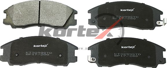 Колодки торм. HYUNDAI TERRACAN 01- перед.к-т (Kortex). Артикул KT3299STD