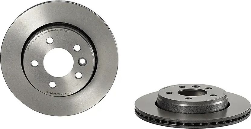 Тормозной диск Brembo PRIME LINE - UV Coated. Артикул 09.D422.11
