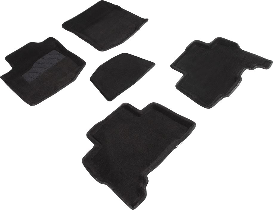 Коврики Seintex 3D ворсовые для салона Toyota Land Cruiser Prado 150 2009-2013. Артикул 87450