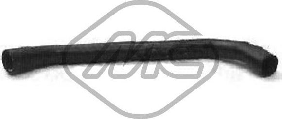 Патрубок радиатора (системы охлаждения) Metalcaucho. Артикул 08401