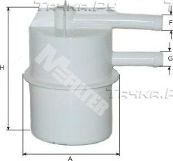 Топливный фильтр MFilter для Mitsubishi L200 II 1989-1995. Артикул BF 05