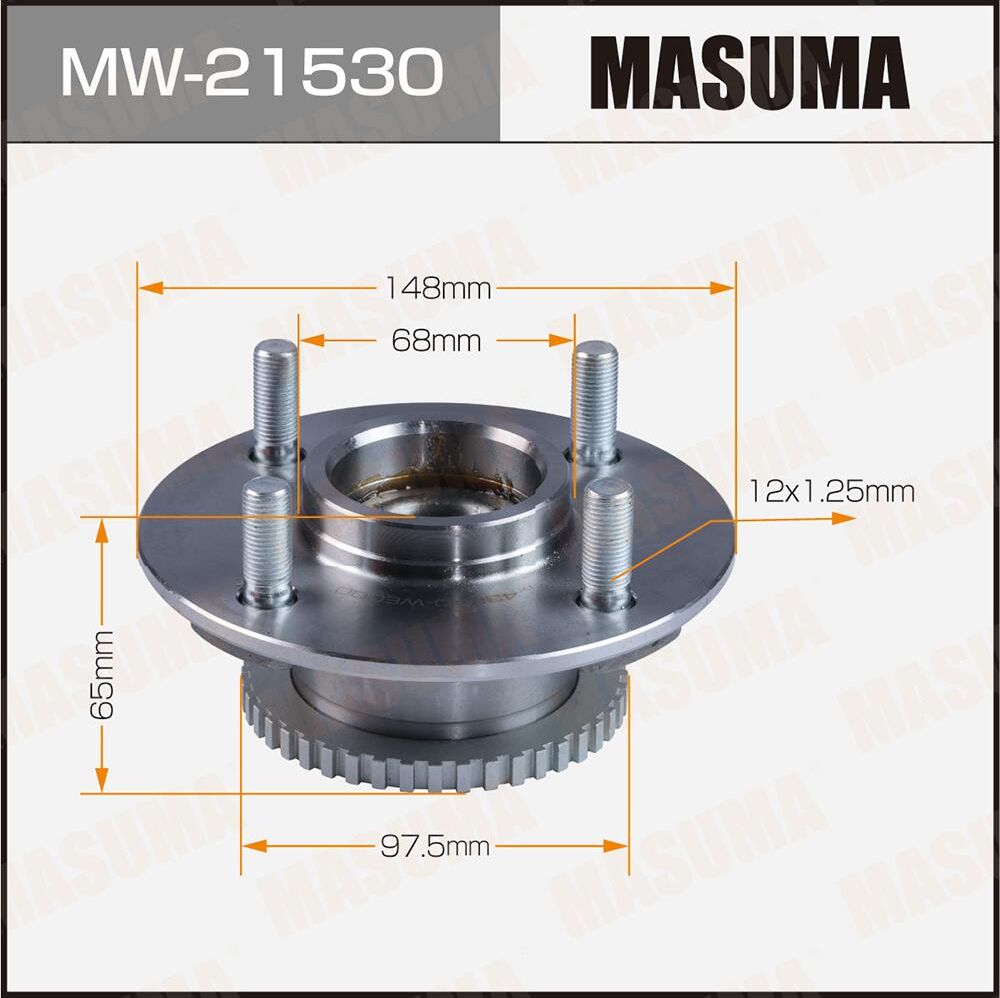 Ступичный узел MASUMA rear NISSAN AD / VFY11 Masuma. Артикул MW21530