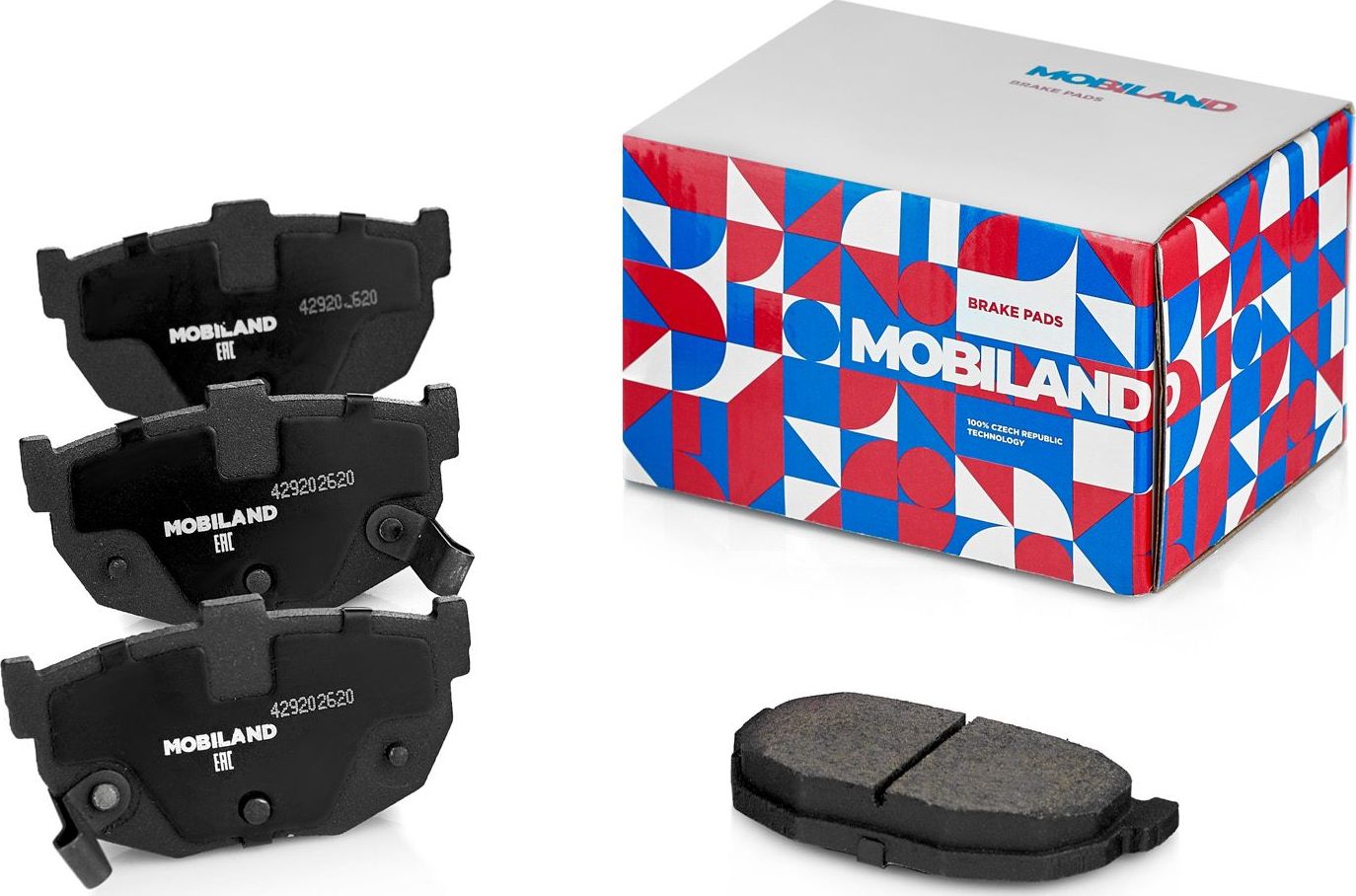 Тормозные колодки Mobiland. Артикул 429202620