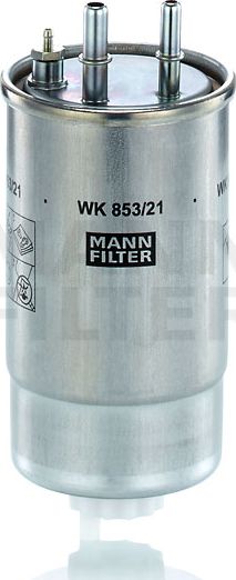 Топливный фильтр Mann-Filter для Lancia Delta III (844) 2008-2014. Артикул WK 853/21