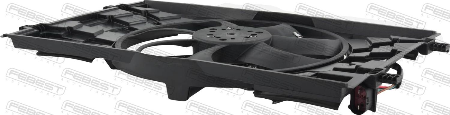 Вентилятор радиатора двигателя (в сборе) Febest. Артикул 23650-005
