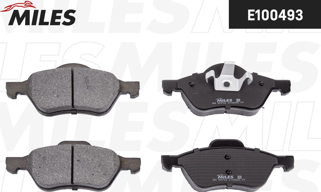 Тормозные колодки Miles (Semi-Metallic). Артикул E100493