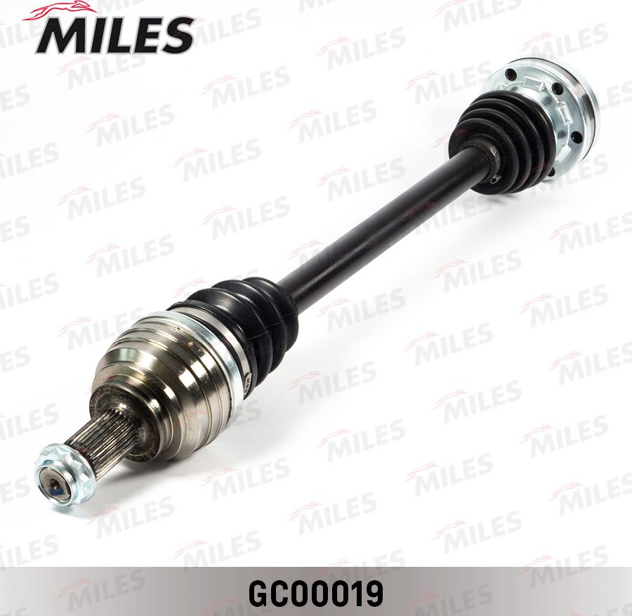 Полуось (привод в сборе, приводной вал) Miles. Артикул GC00019