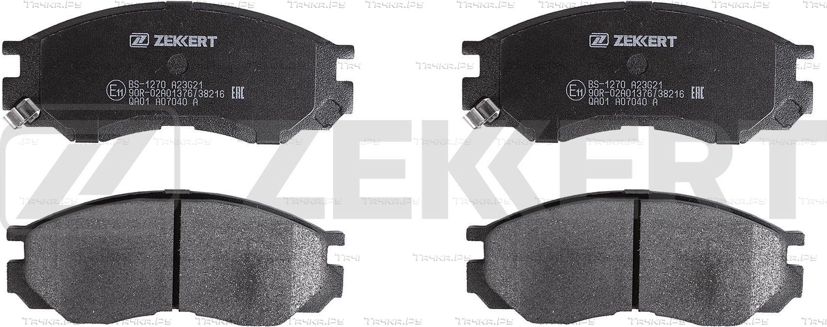 Тормозные колодки Zekkert передние для Mitsubishi L300 II 1994-2000. Артикул BS-1270