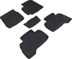 Коврики резиновые Seintex с высоким бортиком для салона Suzuki Grand Vitara III 5-дв. 2005-2015. Артикул 01481